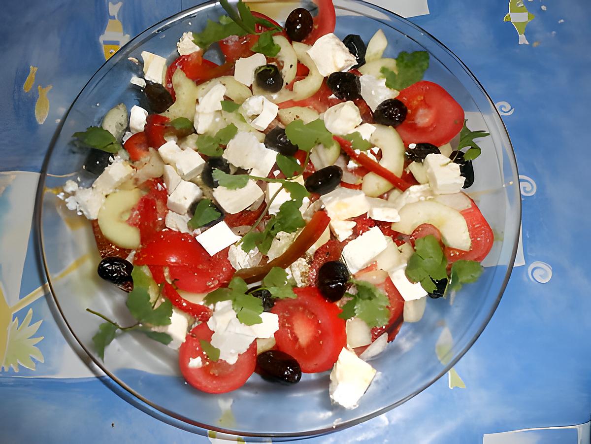 recette Salade grecque