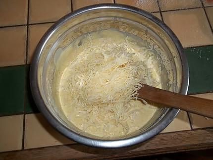 recette cake chorizo,jambon de parme et olive