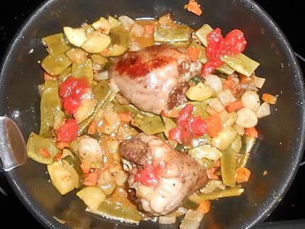 recette Coeur d agneau aux petits légumes