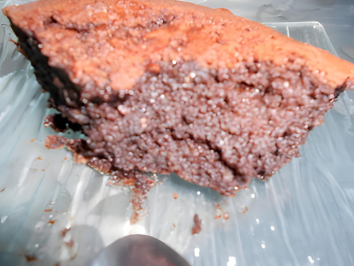 recette Fondant au chocolat et aux amandes