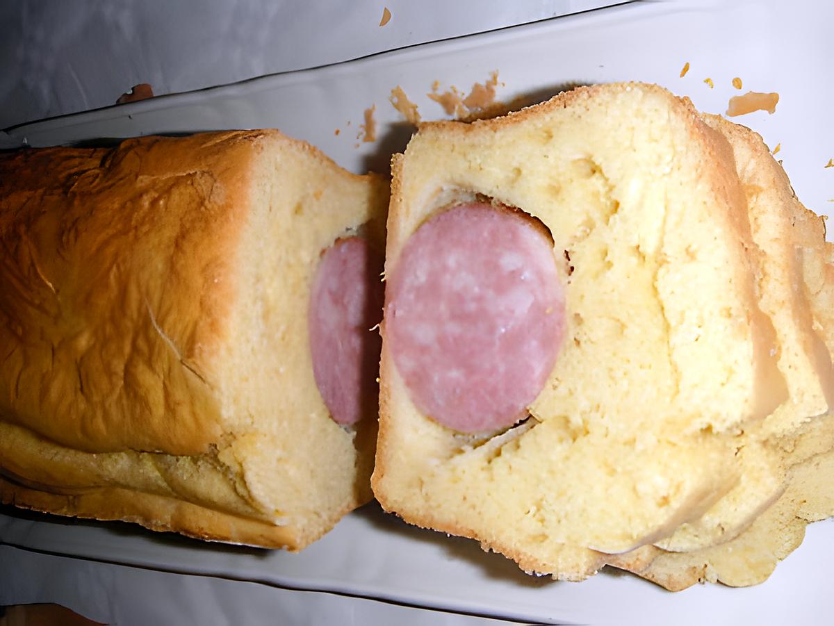 recette saucisson en brioche