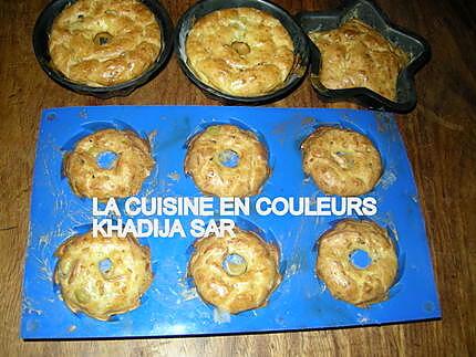recette Muffins au surimi et aux olives vertes (CLIN D'OEIL A SOIZIC 45) merci pour la recette