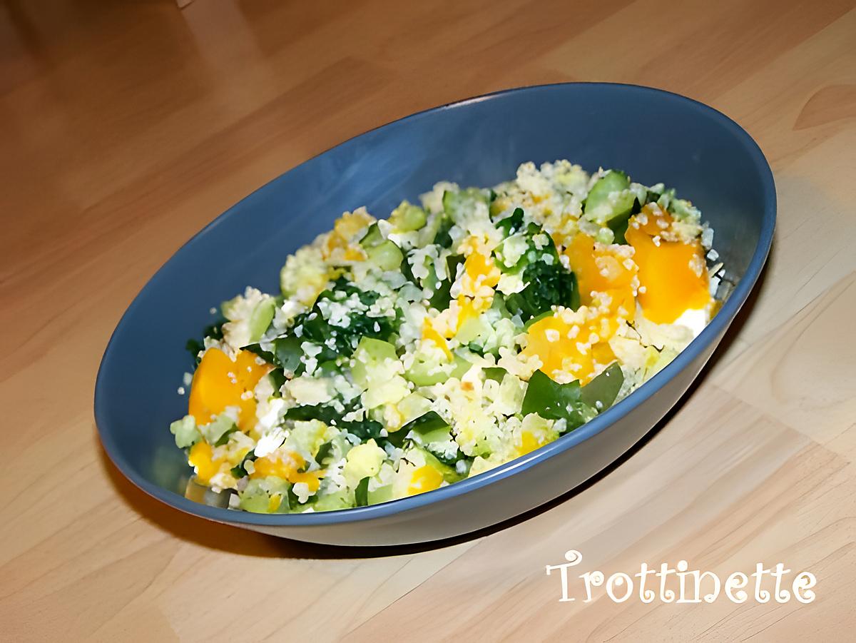 recette Couscous de légumes à la feta