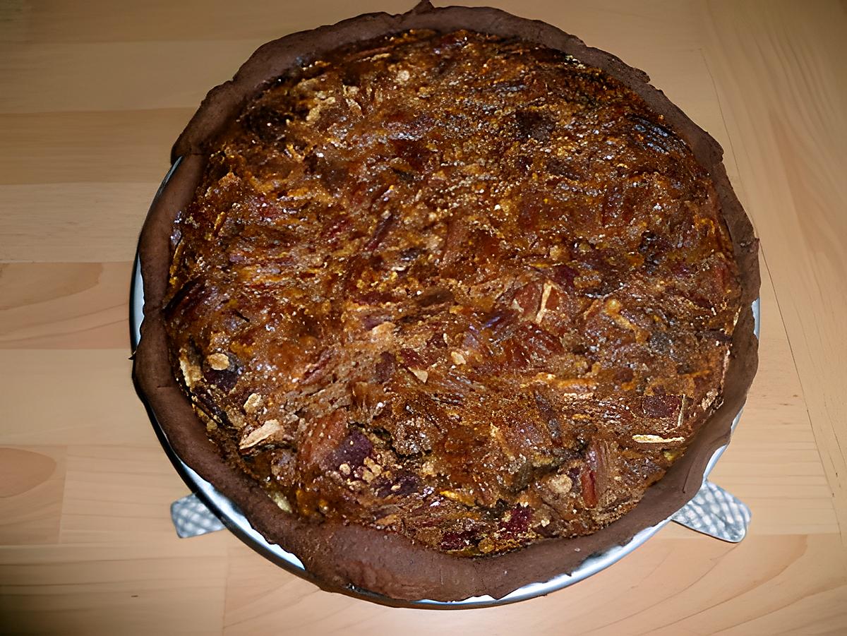recette Pecan pie (tarte aux noix de pécan et pâte au chocolat)