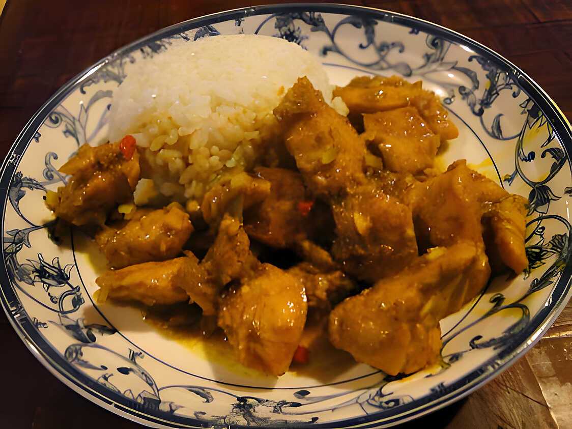 Poulet vietnamien à la citronnelle