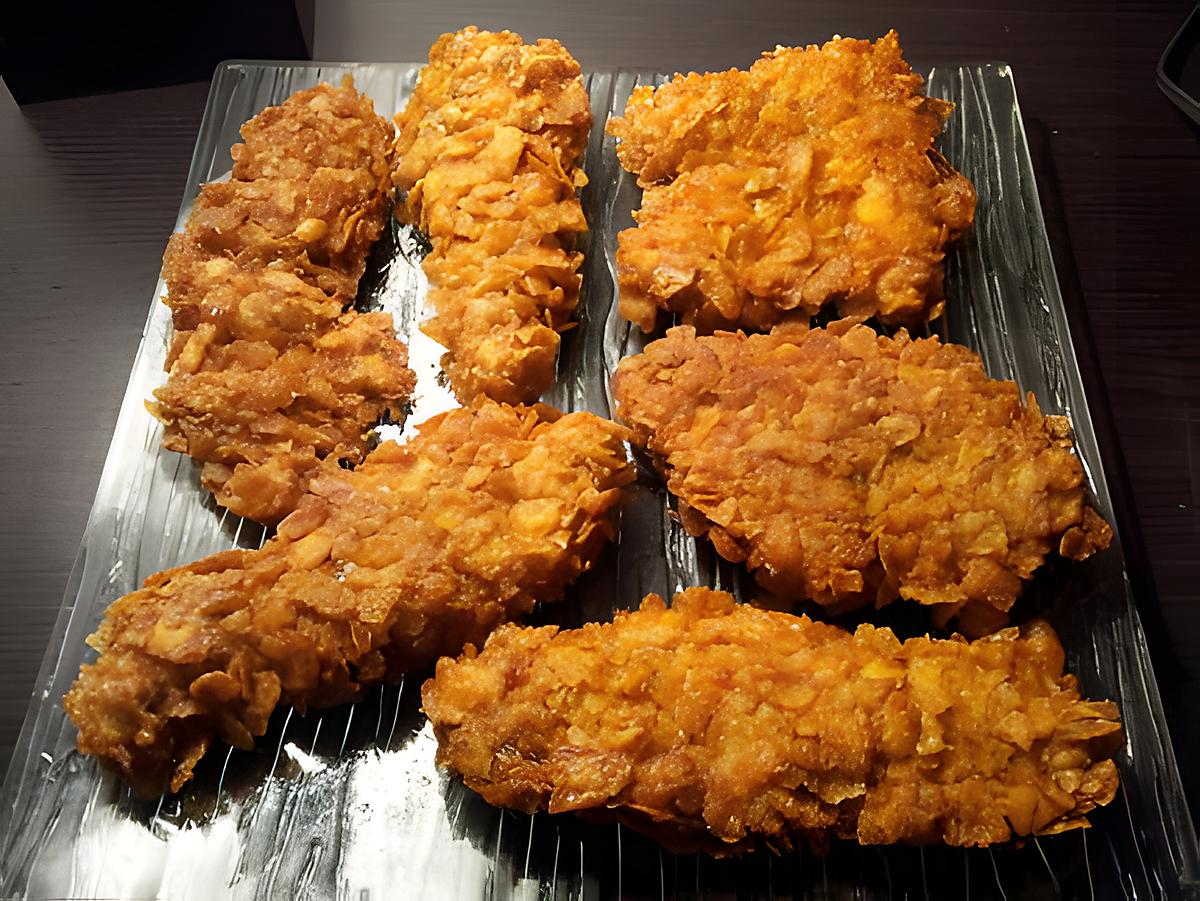 recette blanc de poulet facon tenders de kfc