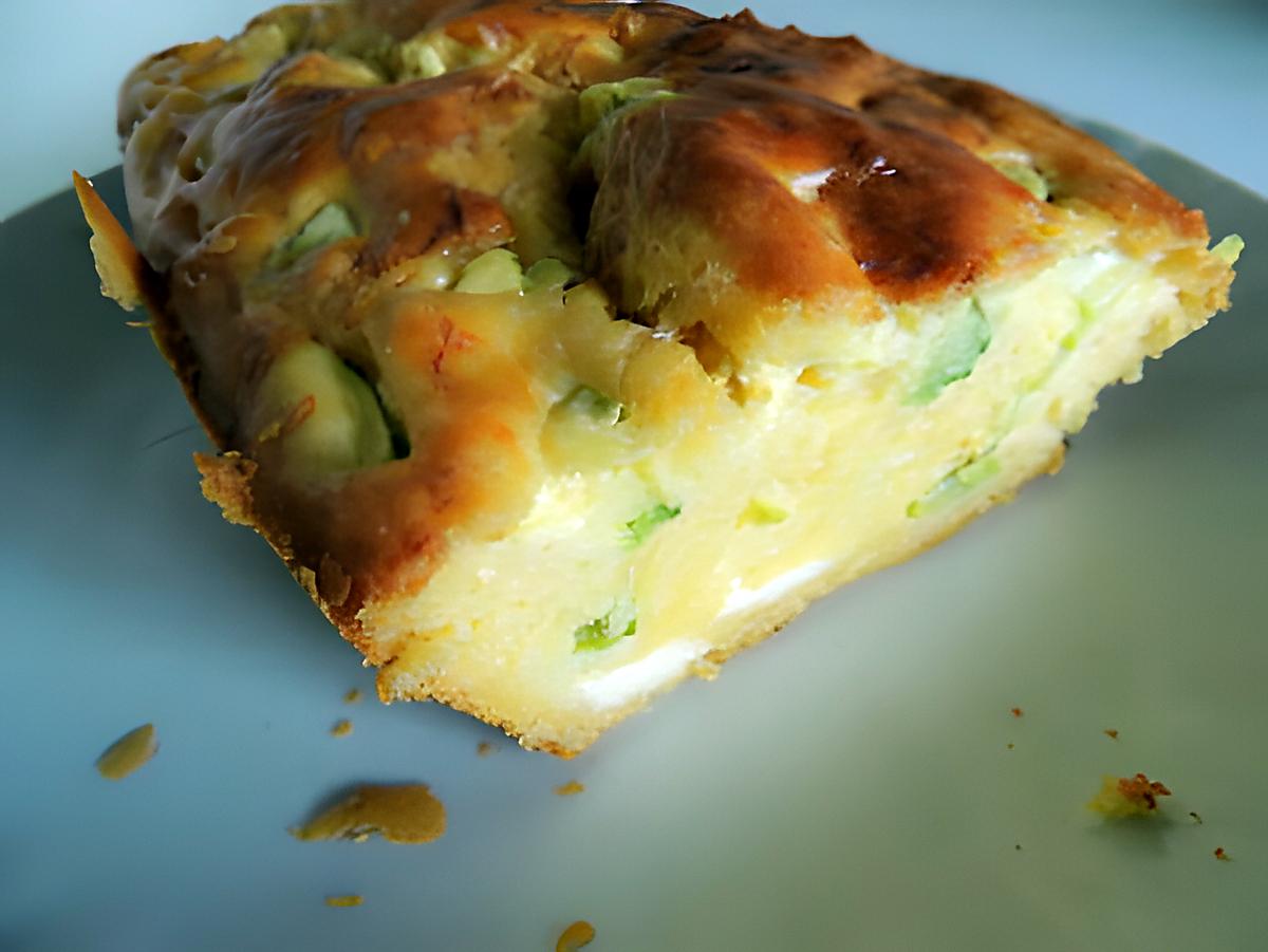 recette CAKE A LA COURGETTE ET A LA VACHE QUI RIT