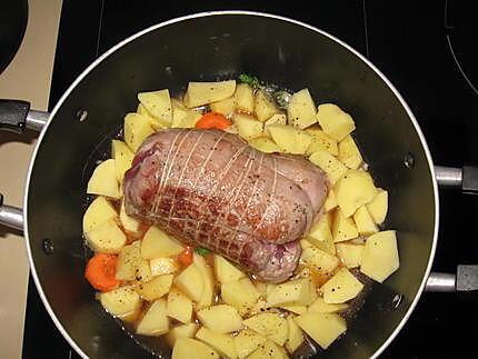 recette Rôti de veau en cocotte