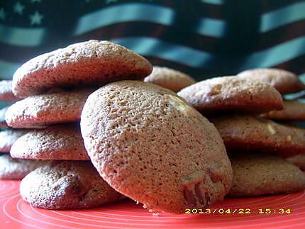 recette cookies chunks aux 3 chocolats