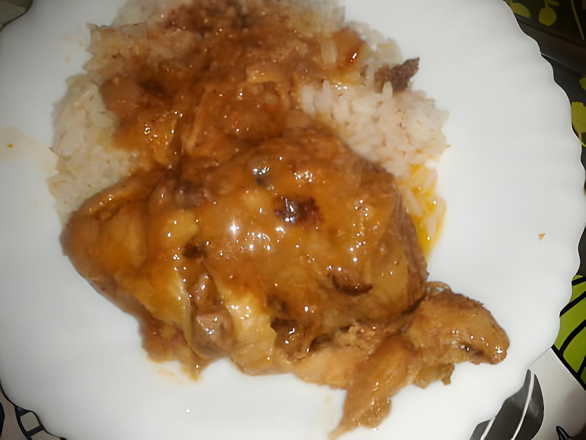 recette Poulet à la noix de coco