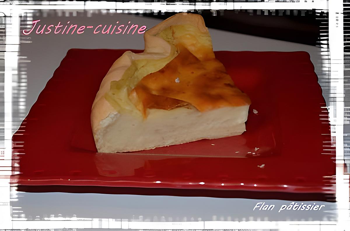 recette Flan pâtissier