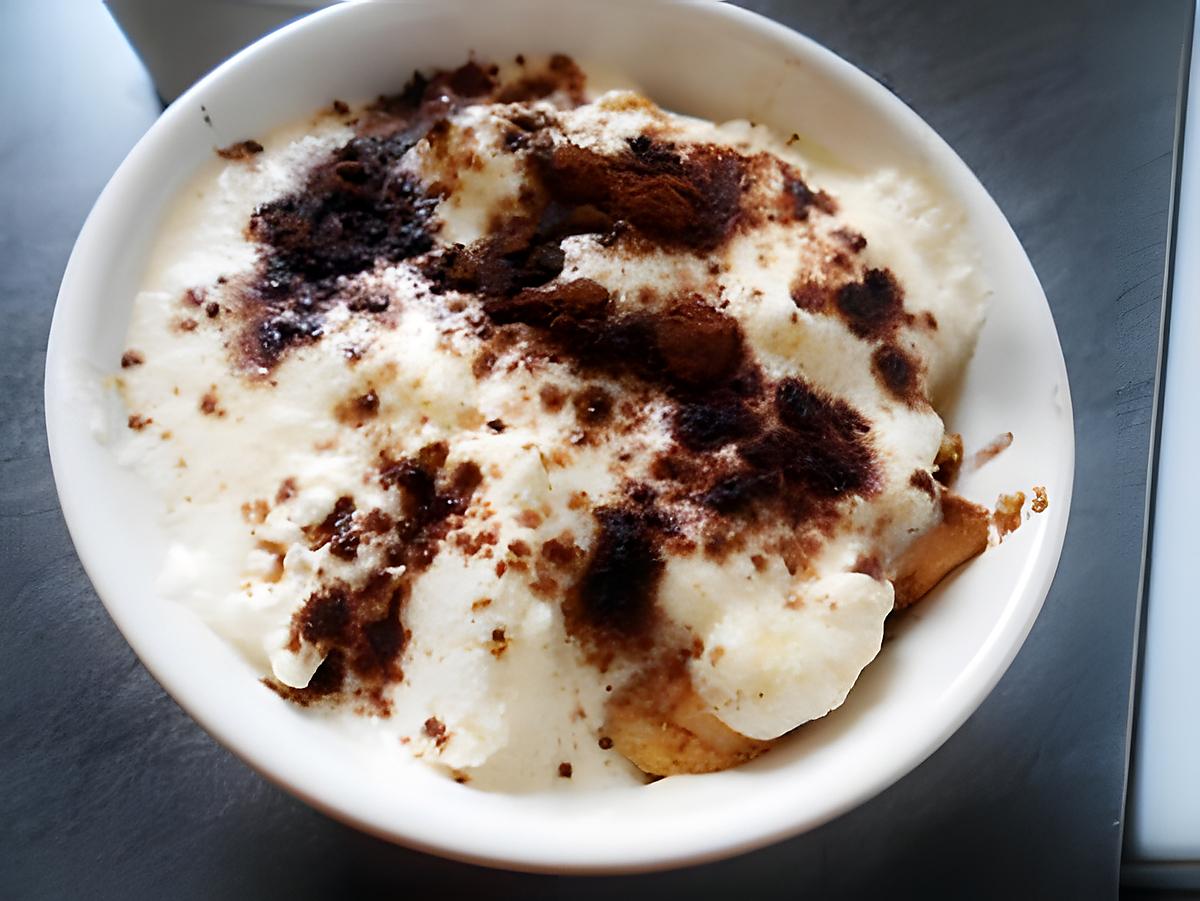 recette Tiramisu café