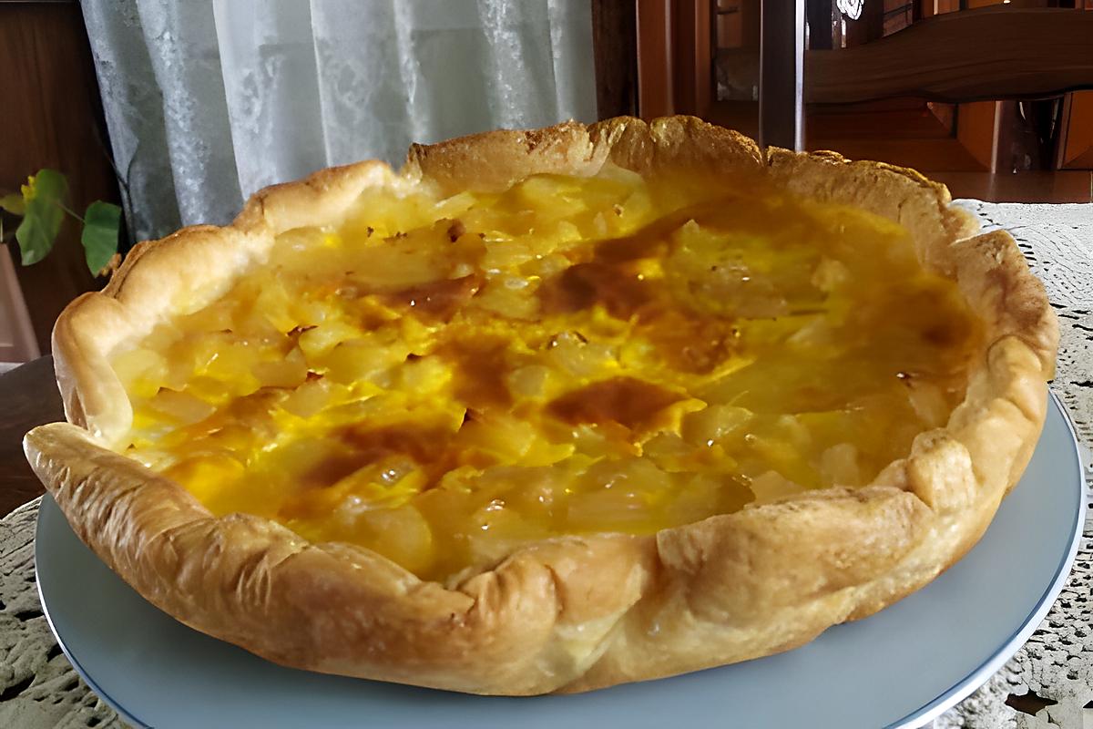 recette TARTE AUX ANANAS