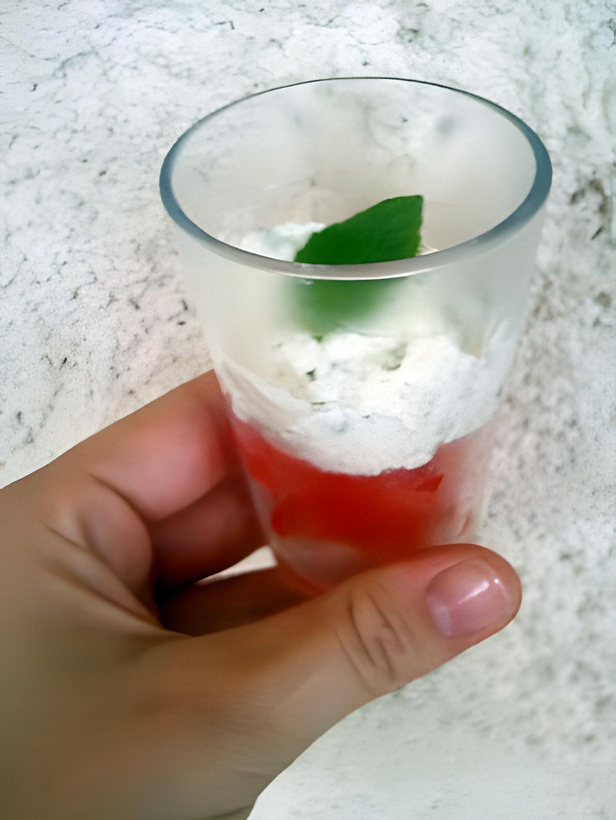 recette Verrine