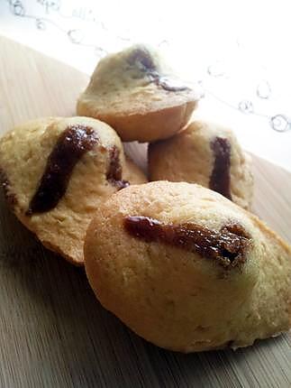 recette Madeleines coeur carambar et beurre demi sel