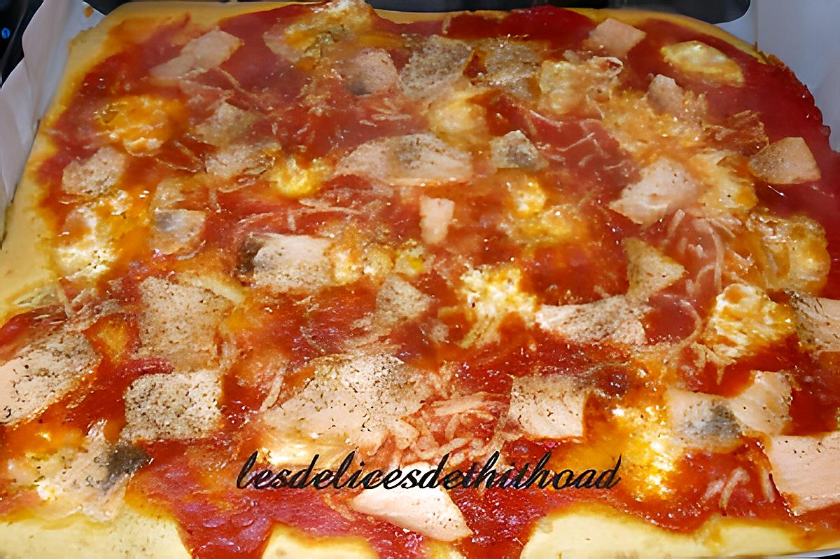 recette pizza liquide version marine