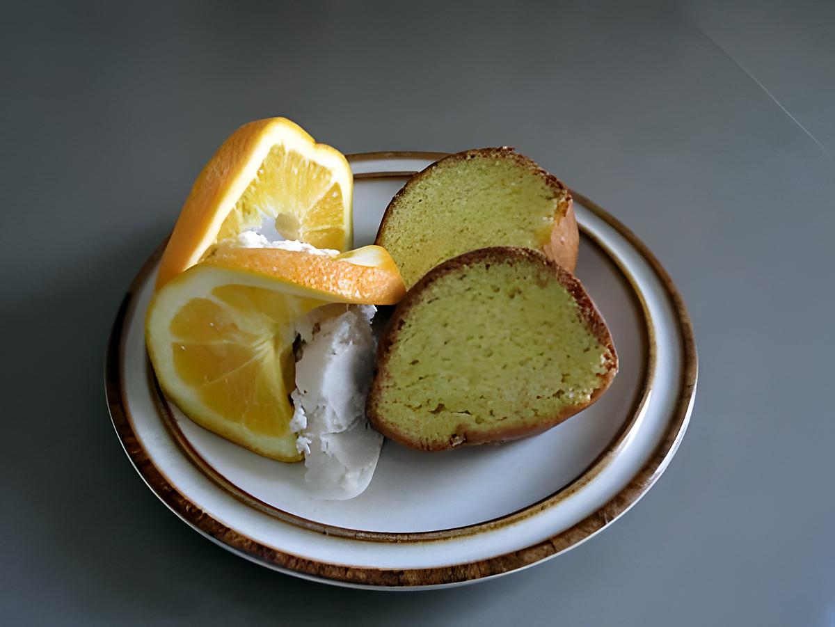 recette Gâteau à l`orange au robot culinaire