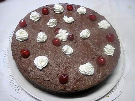 recette Gâteau à la  mousse de chocolat, sans cuisson .