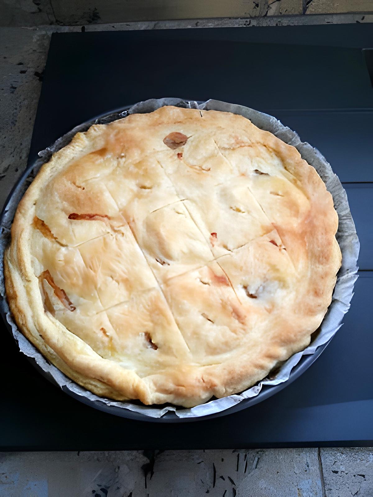 recette Tourte aubergines viande hachée