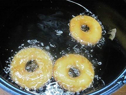 recette Beignets à l'ananas.