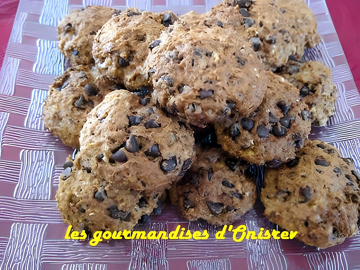 recette Cookies américains avec farine de riz