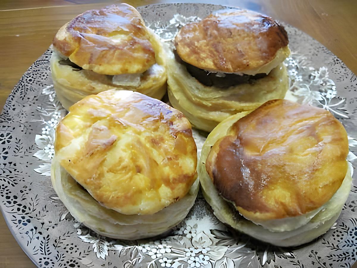 recette Rognons de porc en croûtes.