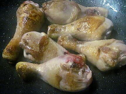 recette Pillons de poulet aux légumes de ratatouille.