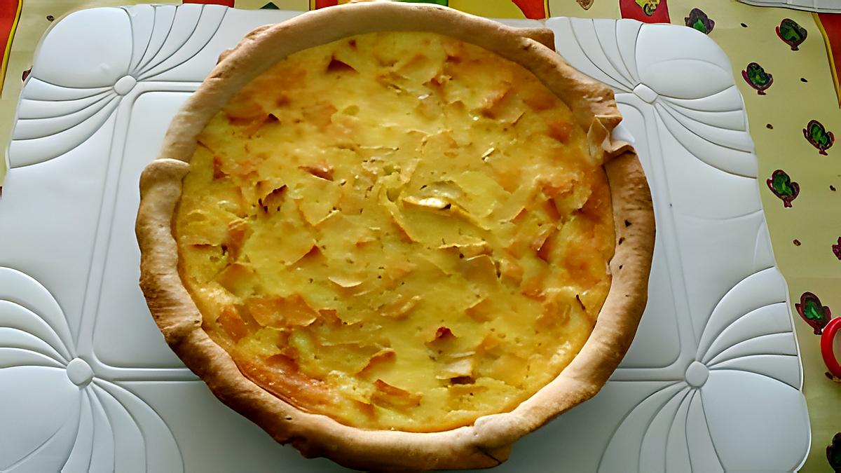 recette Tarte aux pommes épaisse