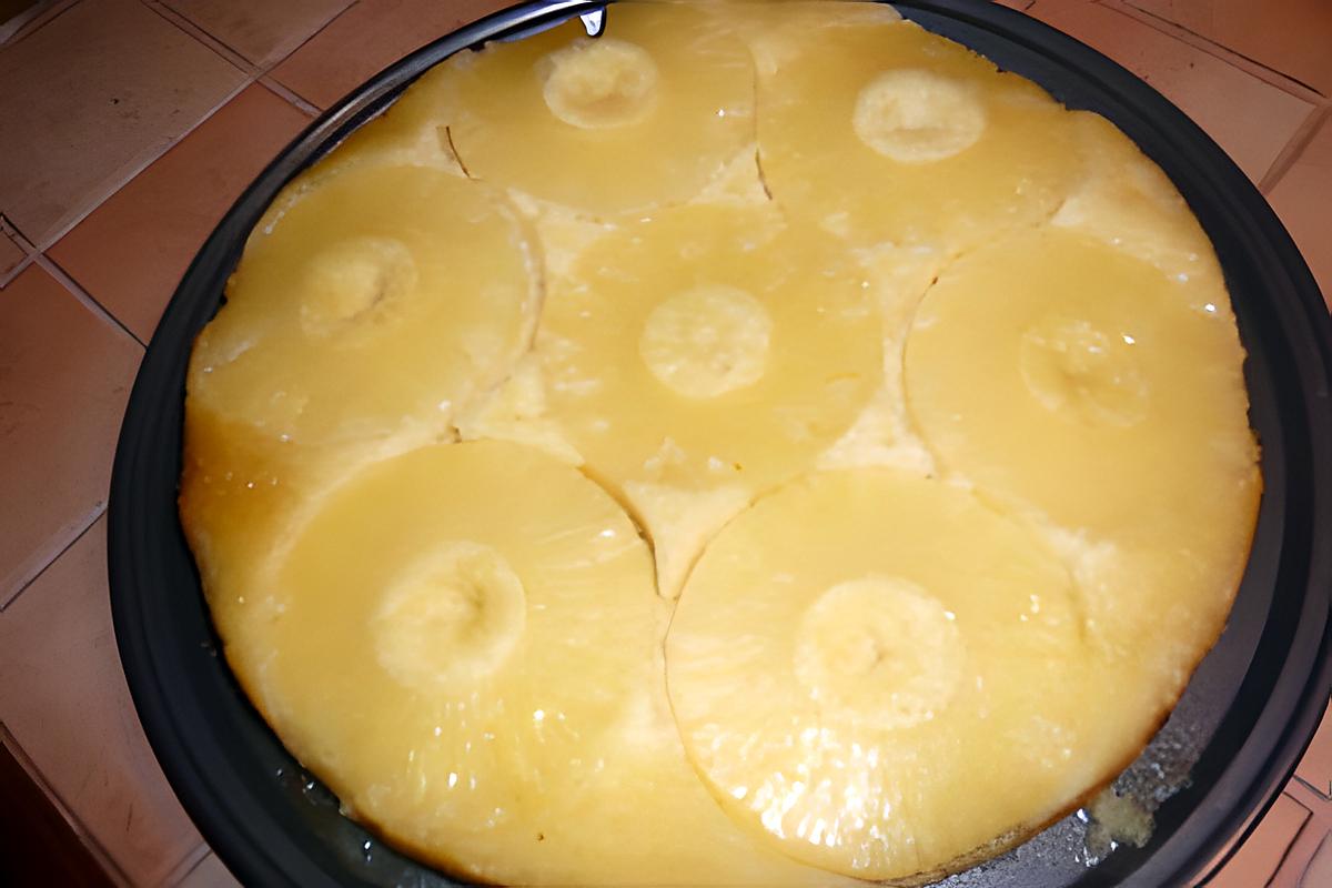 recette gateaux a l'ananas facile