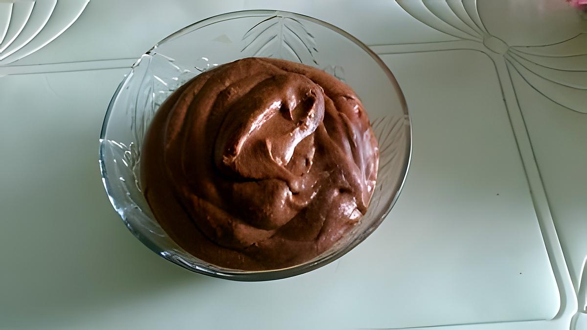 recette Mousse au chocolat onctueuse