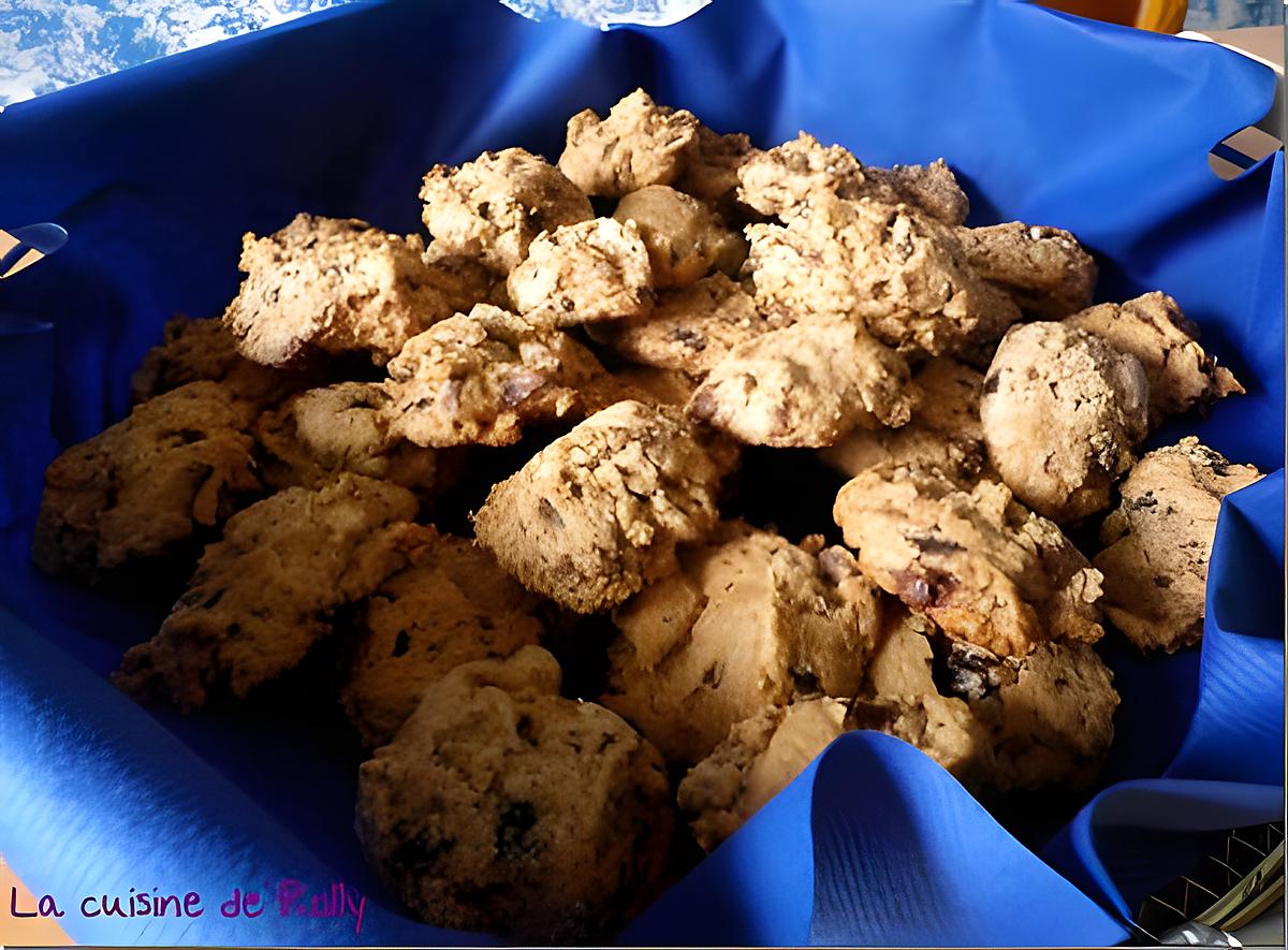 recette Cookies au chocolat milka