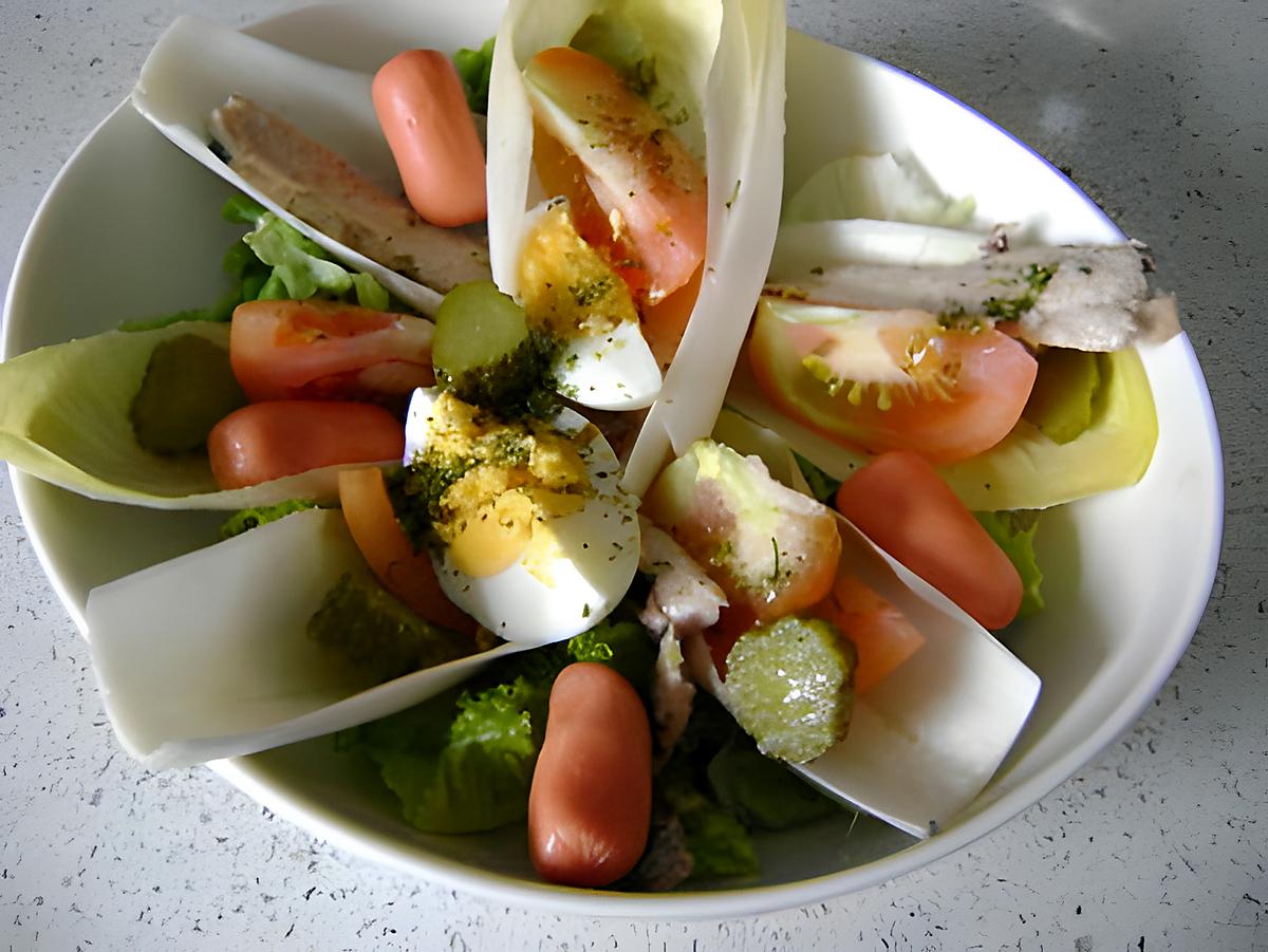 recette petite salade du soir