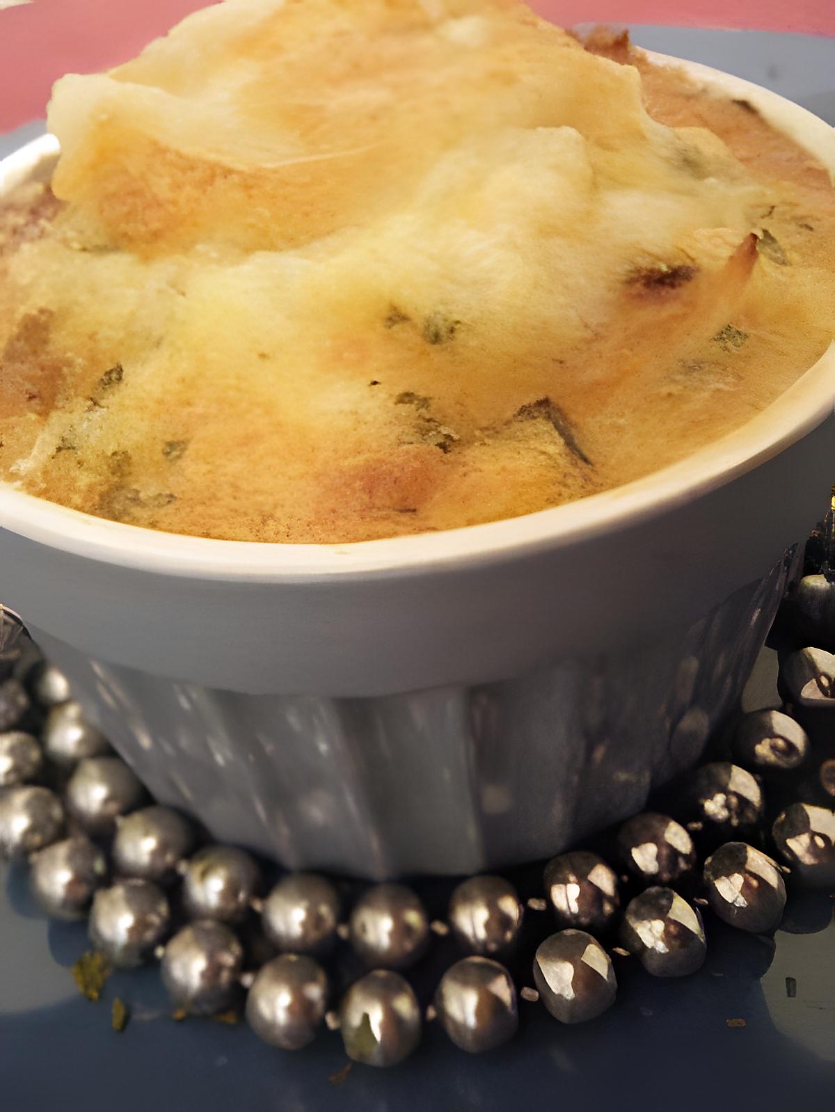 recette Pudding au chèvre et à la tomate