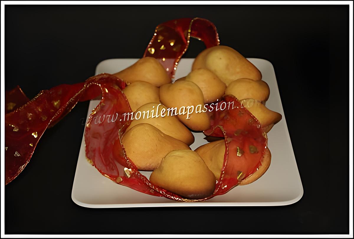 recette Madeleines à la fève Tonka