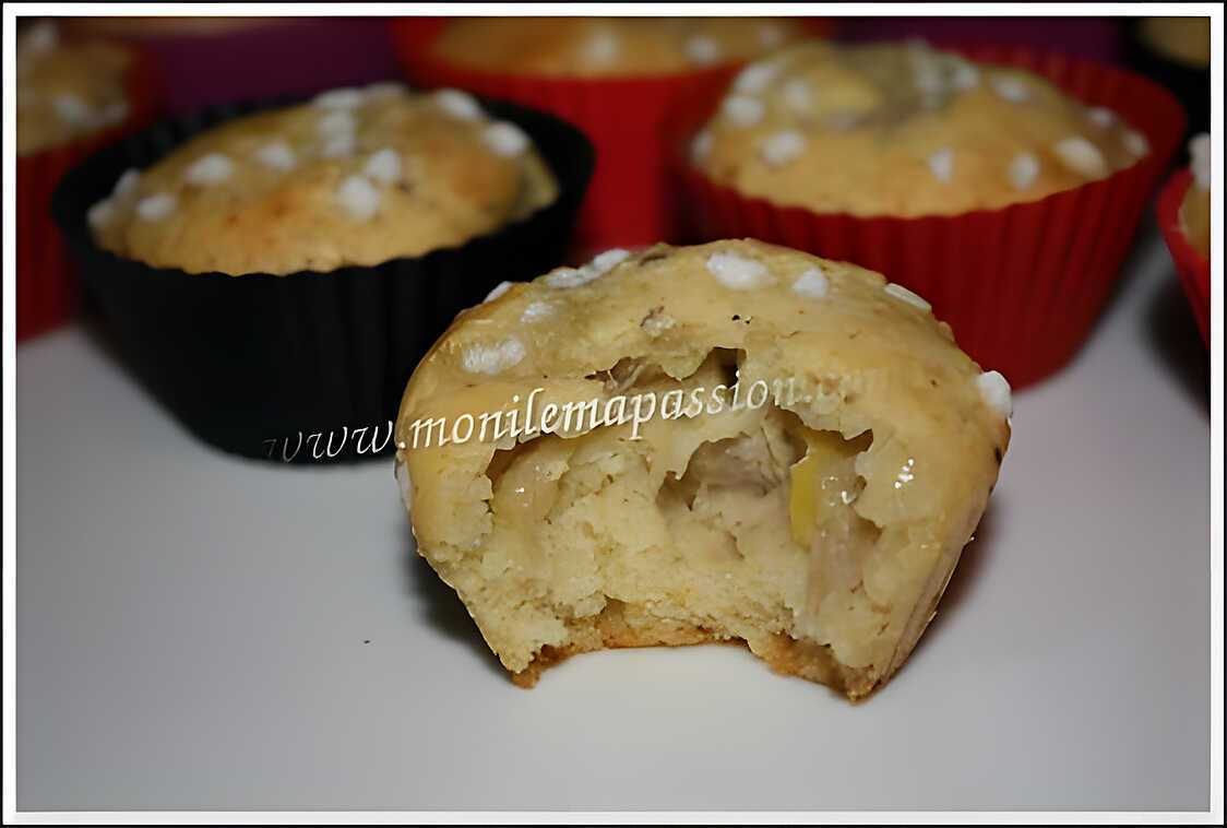 Muffins banane noisettes