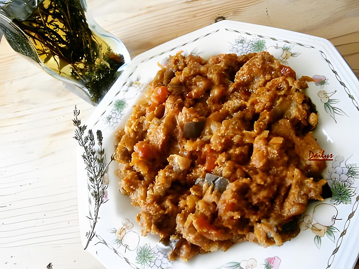 recette Aubergine Thon à La Tomate