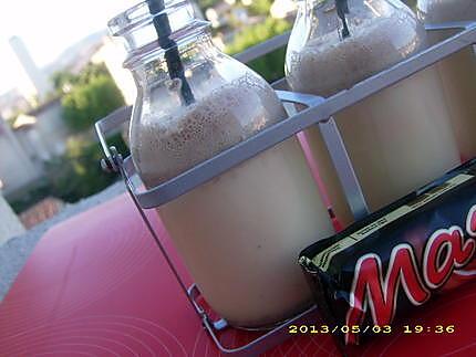 recette milk-shake aux mars