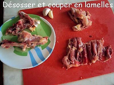 recette Tapas de cuisses de poulet