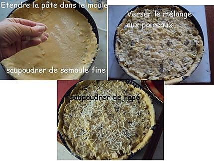 recette Tarte au poireau