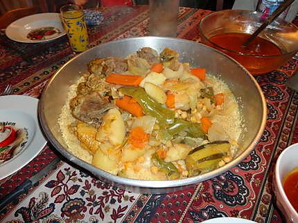 recette COUSCOUS DE MON AMIE CECE