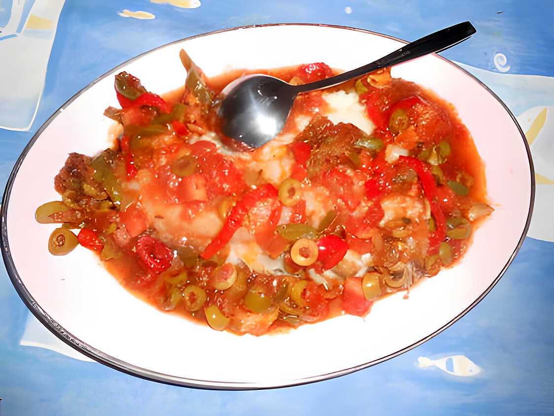 Recette de Dos de cabillaud a l oriental