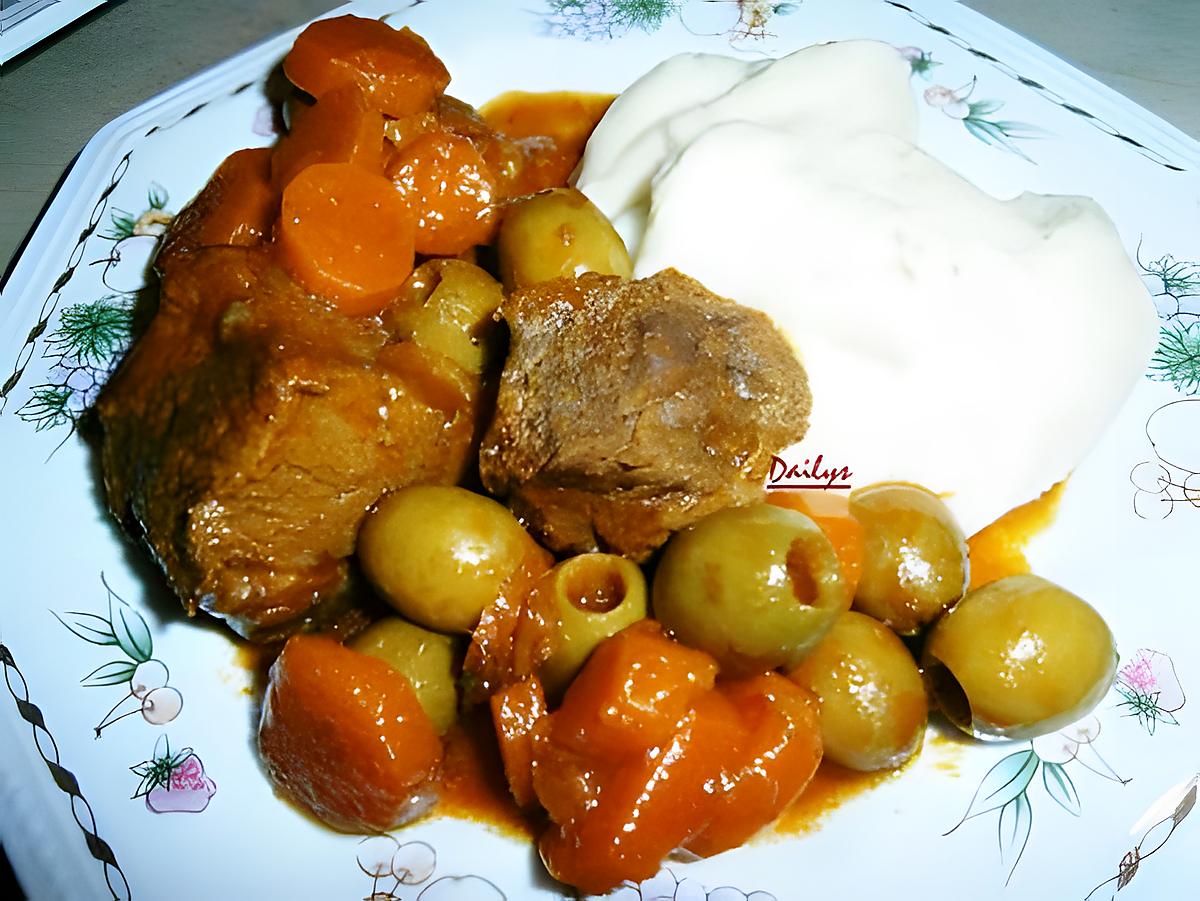 recette Boeuf Carotte Et Olive