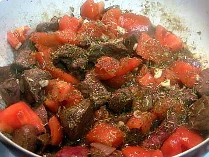 recette Cœur de bœuf aux fenouils.