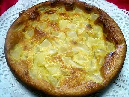 recette Clafoutis aux poires.