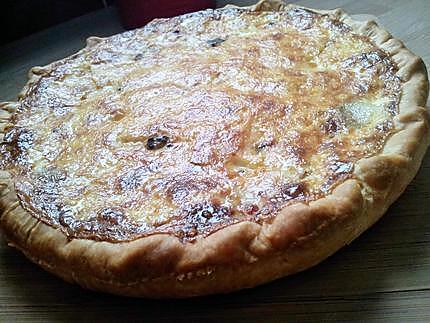 recette Quiche lorraine aux 3 fromages