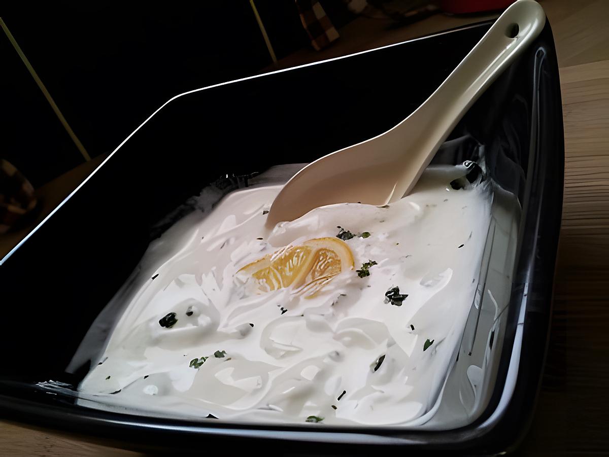 recette Sauce au yaourt à la grecque