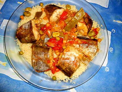 recette Couscous de lieu jaune