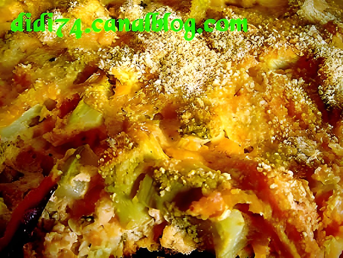 recette Gratin de courgettes au boursin