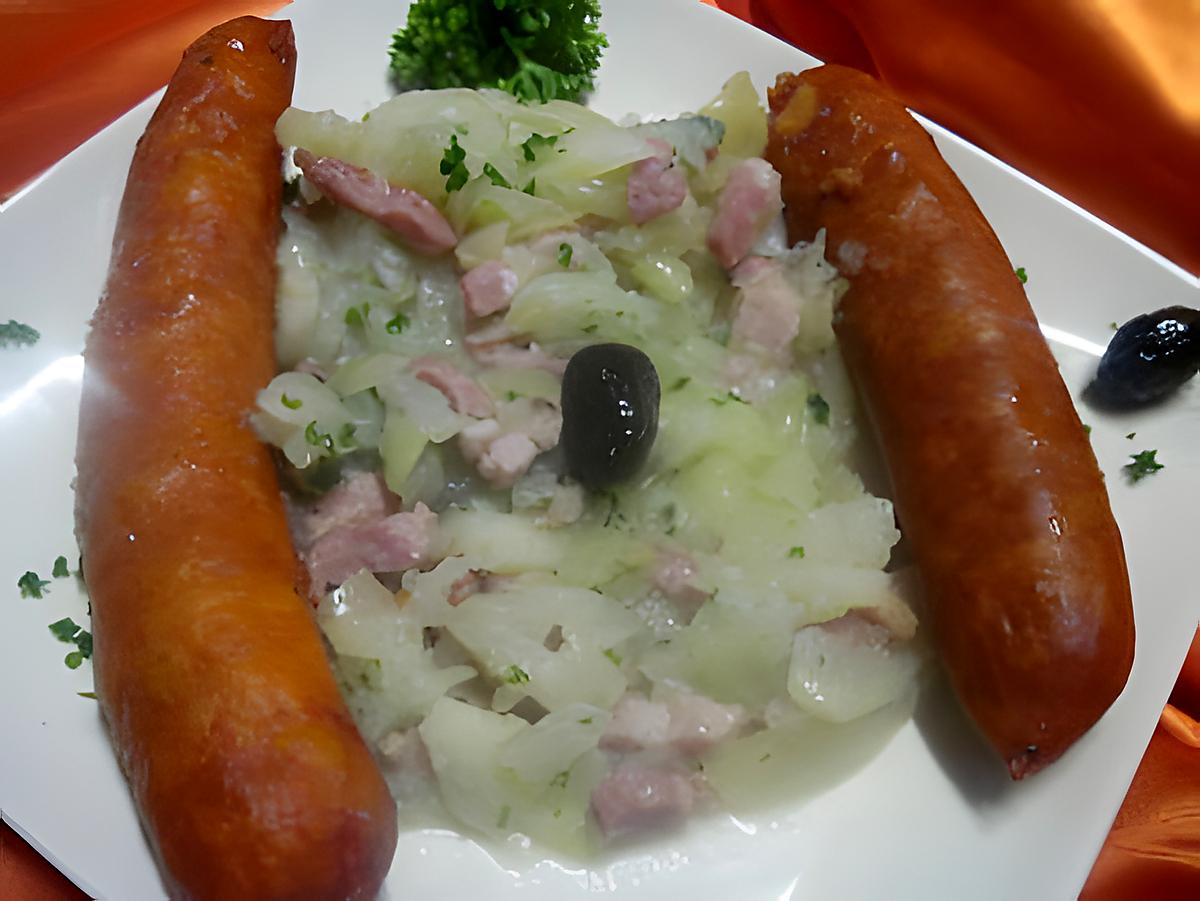 recette Saucisses diots de Savoie au fenouil.