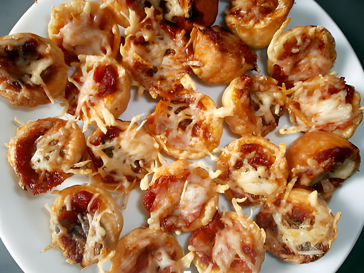 recette Minis pizzas